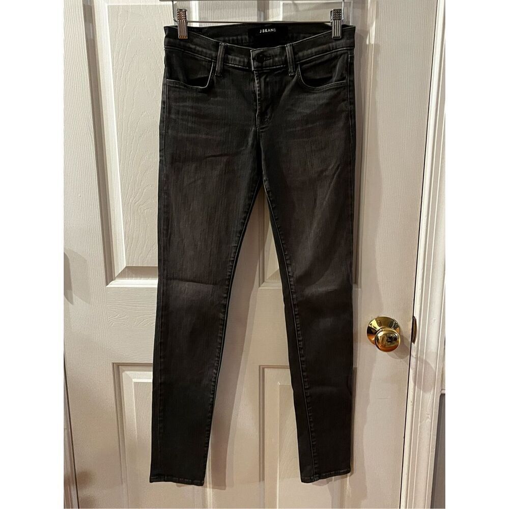 J. Brand Gray Super Skinny Jeans in Dare sz 26 EUC